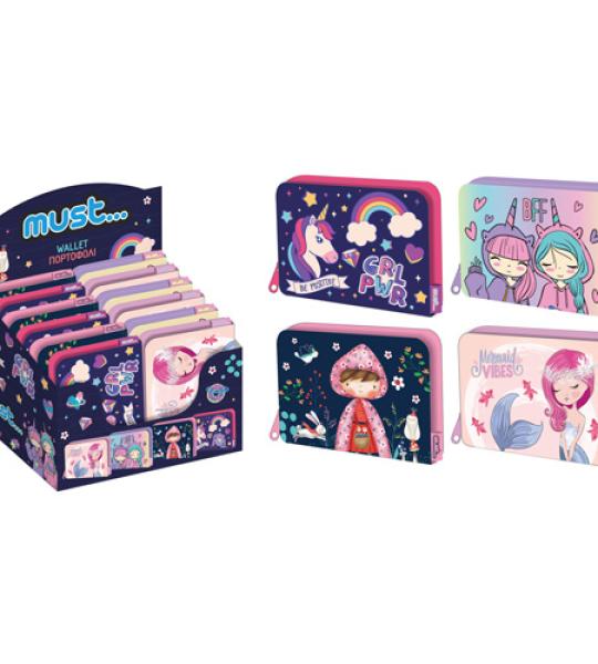 MUST WALLET GIRLS 4 DESIGNS