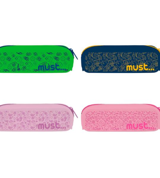 MUST SILICONE PENCIL CASE FOCUS