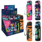 MUST WATER BOTTLE 650ML 4 DESIGNS