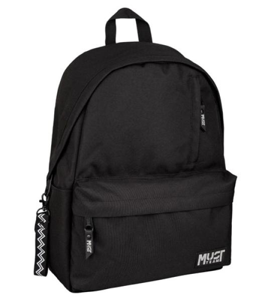 MUST TEAM MONOCHROME BACKPACK - BLACK