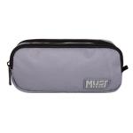 MUST MONOCHROME 2 ZIP PENCIL CASE LIGHT