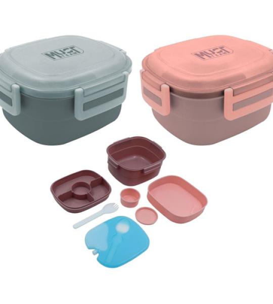 MUST LUNCH BOX WITH CUTLERY 1300ML