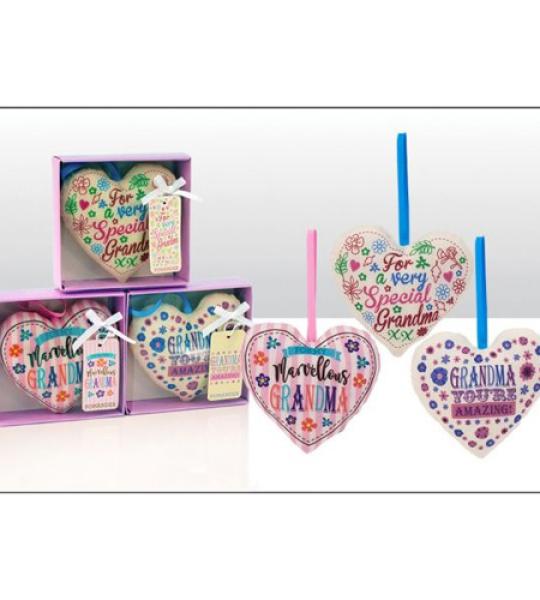 heart pomanders vanilla scented - grandm