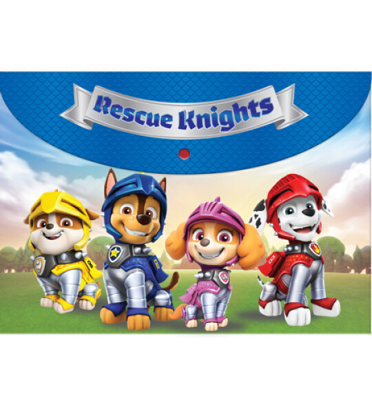 PAW PATROL BOYS BUTTON ENVELOPE A4