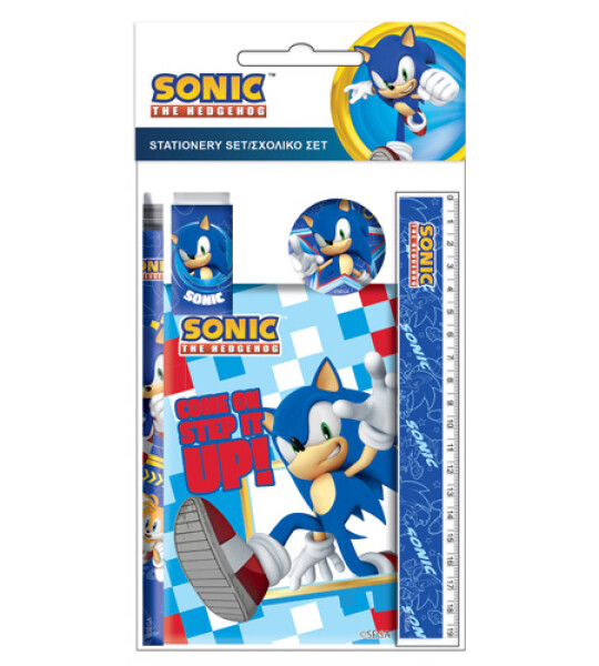 SONIC STATIONERY SET