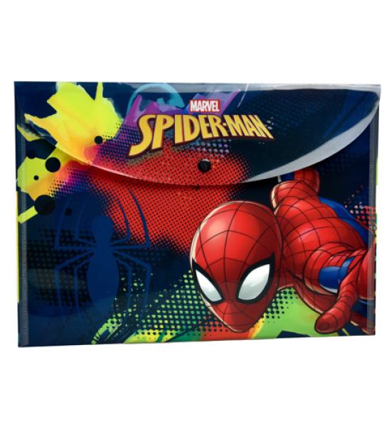 SPIDERMAN BUTTON ENVELOPE A4