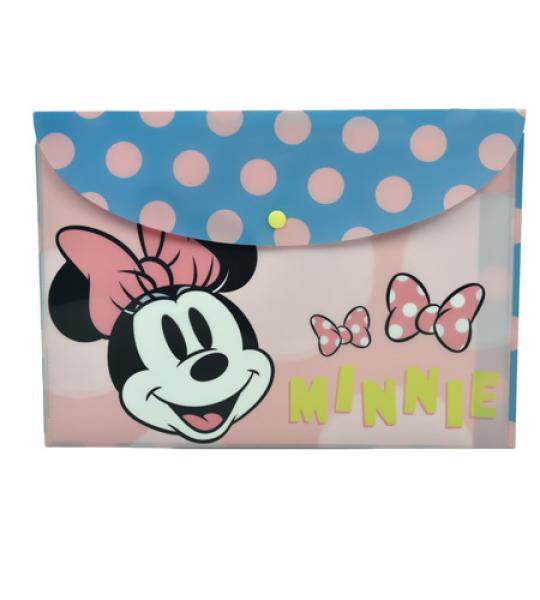 MINNIE BUTTON ENVELOPE A4