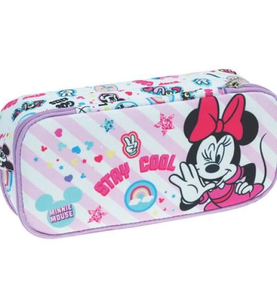 MINNIE OVAL PENCIL CASE - STAY COOL