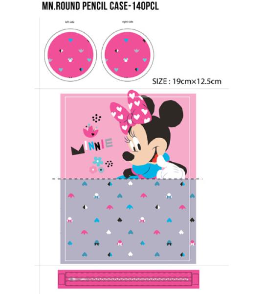 MINNIE ROUND PENCIL CASE