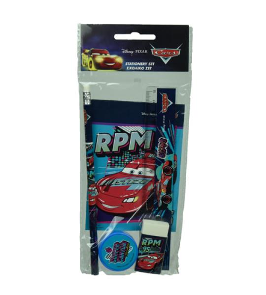 CARS STATIONERY SET