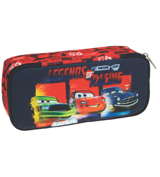 CARS DOUBLE VISION OVAL PENCIL CASE