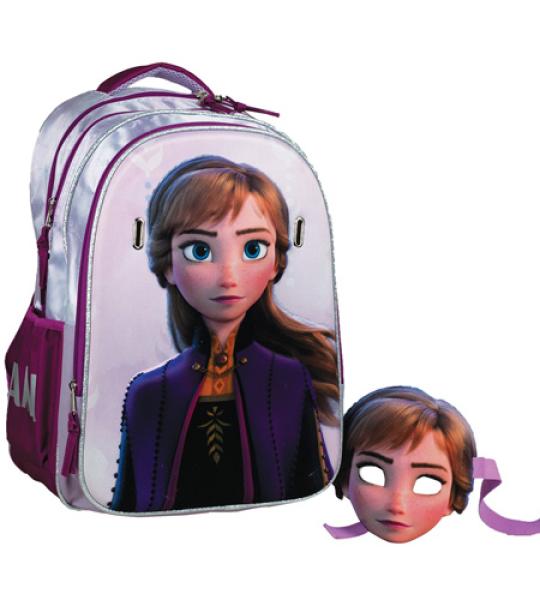 FROZEN ANNA OVAL BACKPACK WITH MASK