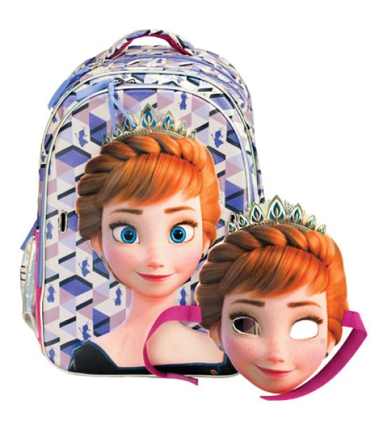 FROZEN ANNA OVAL BACKPACK WITH MASK