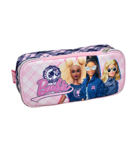 BARBIE OVAL PENCIL CASE