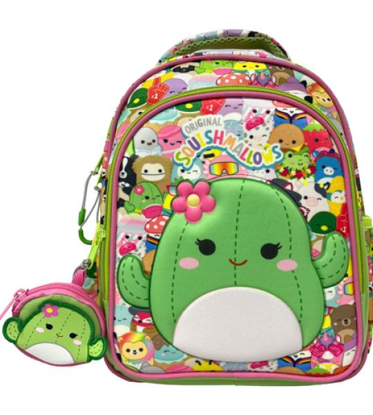 SQUISHMALLOWS JUNIOR BACKPACK-CACTUS
