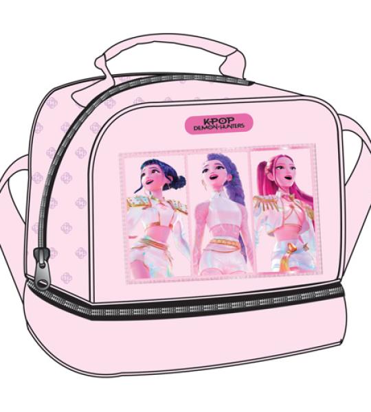 k-pop huntrix lunch bag