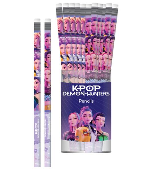 k-pop demon hunters pencil with eraser