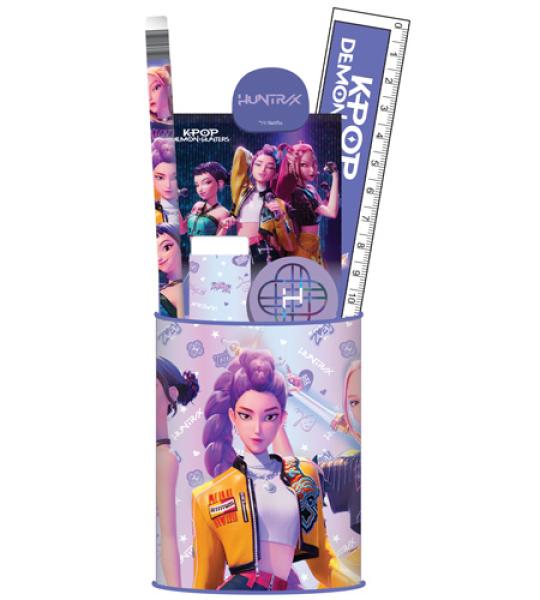 k-pop demon hunter sstationery set 6pcs