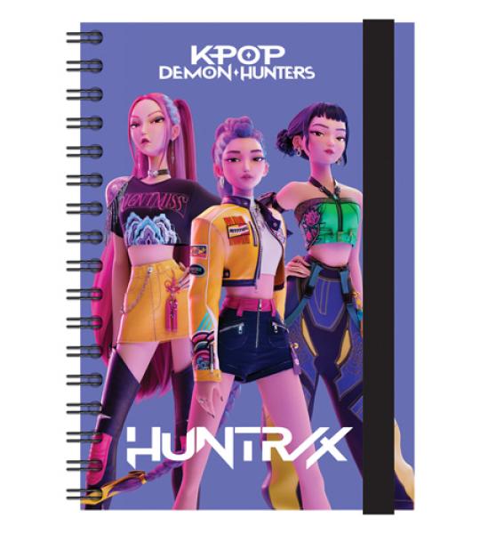k-pop demon hunters diary with lock