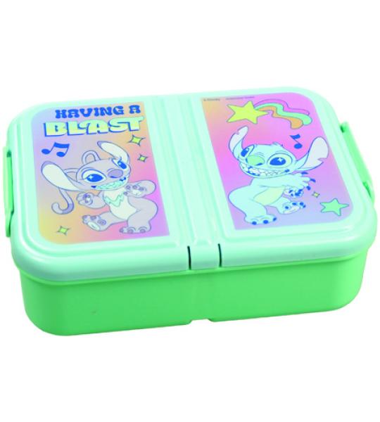 STITCH LUNCH BOX 3 COMPARTMENTS