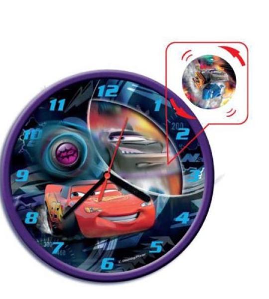 GIM WALL CLOCK RED CARS