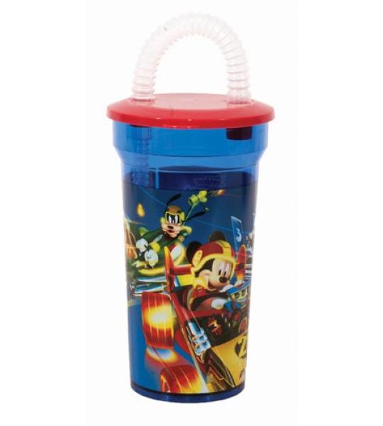 MICKEY CUP WITH STRAW
