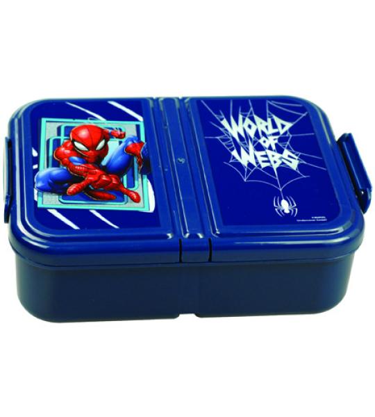SPIDERMAN LUNCH BOX 3 COMPARTMENTS