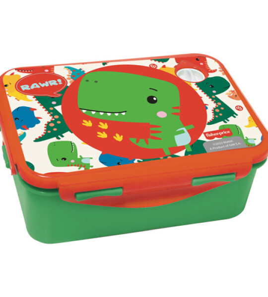 FISHER PRICE DINO LUNCH BOX MICROWAVE