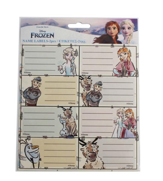 FROZEN NAME LABELS
