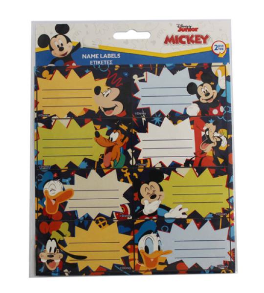 MICKEY NAME LABELS