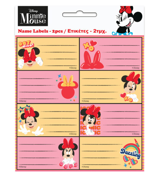MINNIE NAME LABELS
