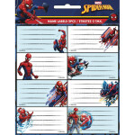 SPIDERMAN NAME LABELS