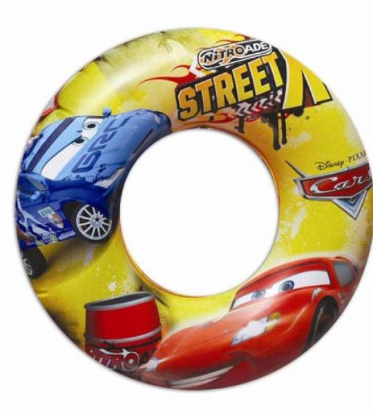 BEACH SWIM RING - CARS