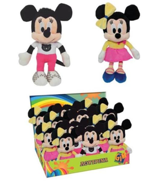 MINNIE/MINNIE PLUSH 17CM IN DISPLAY X12
