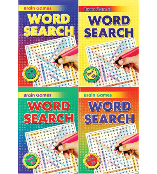 WORD SEARCH BOOK A5 160PGS