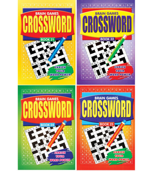 CROSSWORD BOOK A5 160PGS