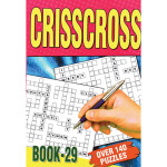 CRISS CROSS PUZZLE BOOK A5 144PGS