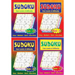 SUDOKU PUZZLE BOOK A5 144PGS