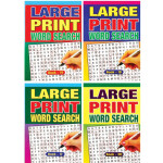 WORD SEARCH LARGE PRINT A5 160PGS