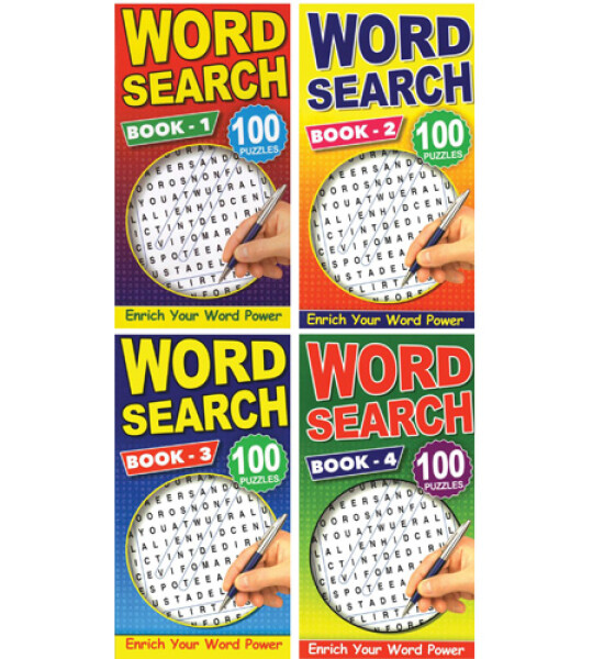 WORD SEARCH BOOK A5 112pg