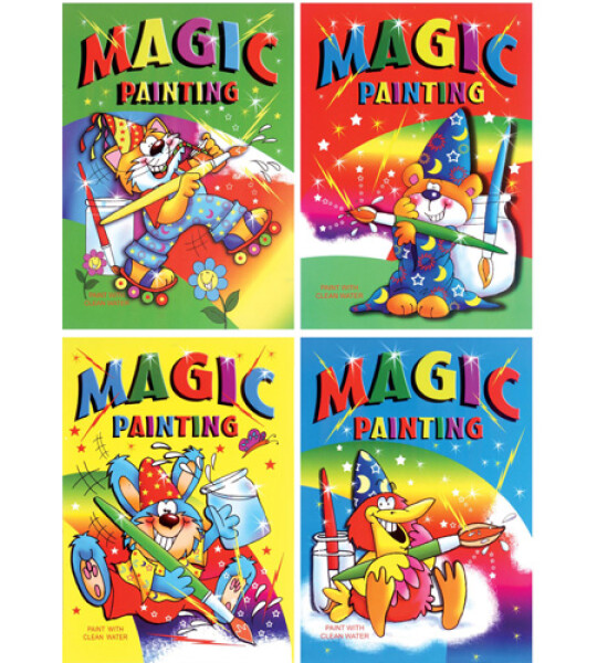 MAGIC PAINTING BOOK A4