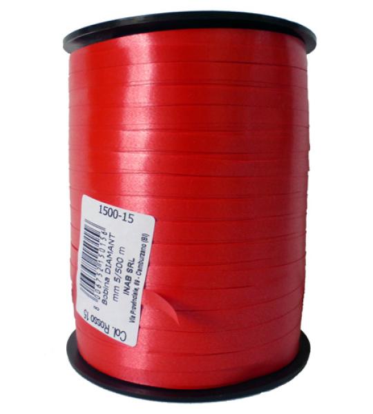 bow rolls 5mm x 500mtr diamant - red