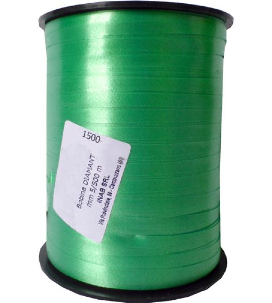 bow rolls 5mm x 500mtr diamant - green