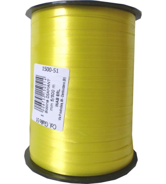 bow rolls 5mm x 500mtr diamant - yellow