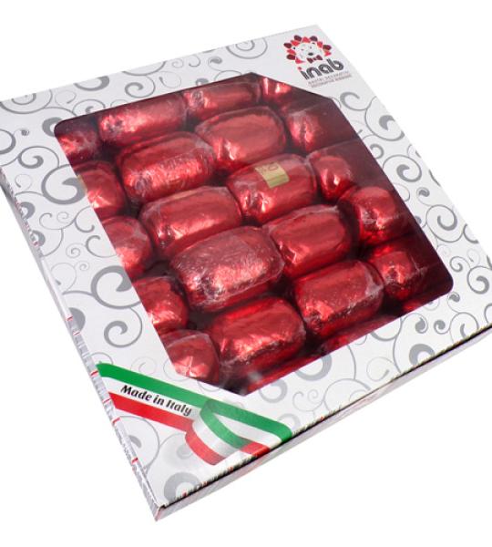 ribbon ball 5mm x 20mtr lux met - red