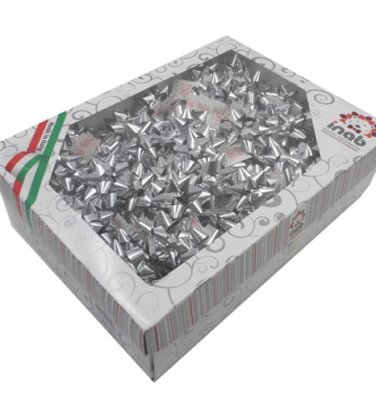 bow-star 50mm lux met(10mm) - silver