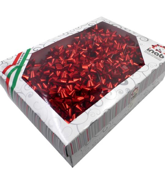 bow-star 50mm lux met(10mm) - red