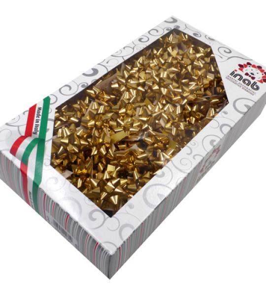 bow-star 35mm lux met(7mm) - gold