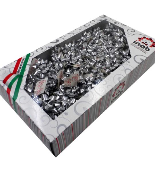 bow-star 35mm lux met(7mm) - silver