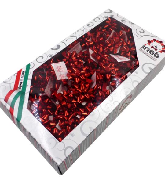 bow-star 35mm lux met(7mm) - red